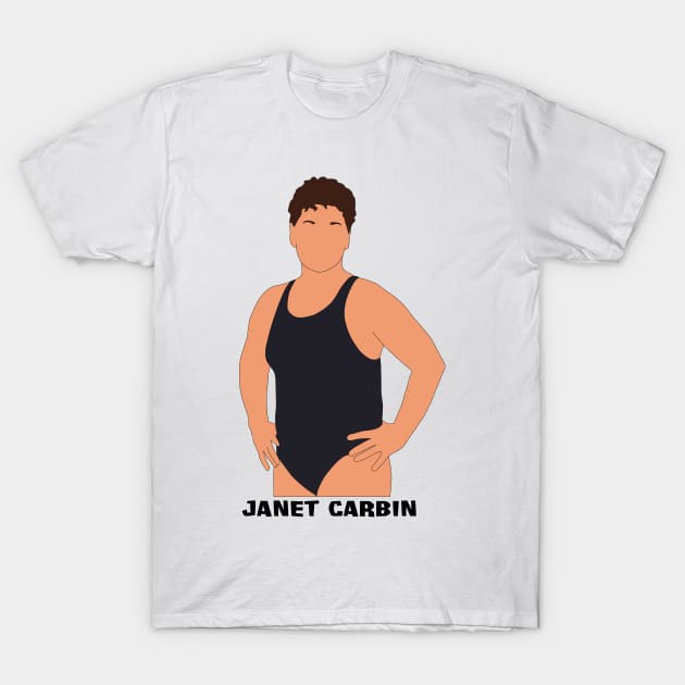 Janet Carbin T-Shirt by katietedesco